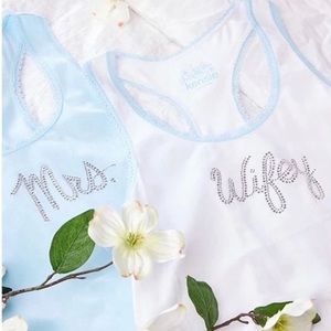 Bundle of 2 Kensie Lace Trimmed Bridal Tank Tops